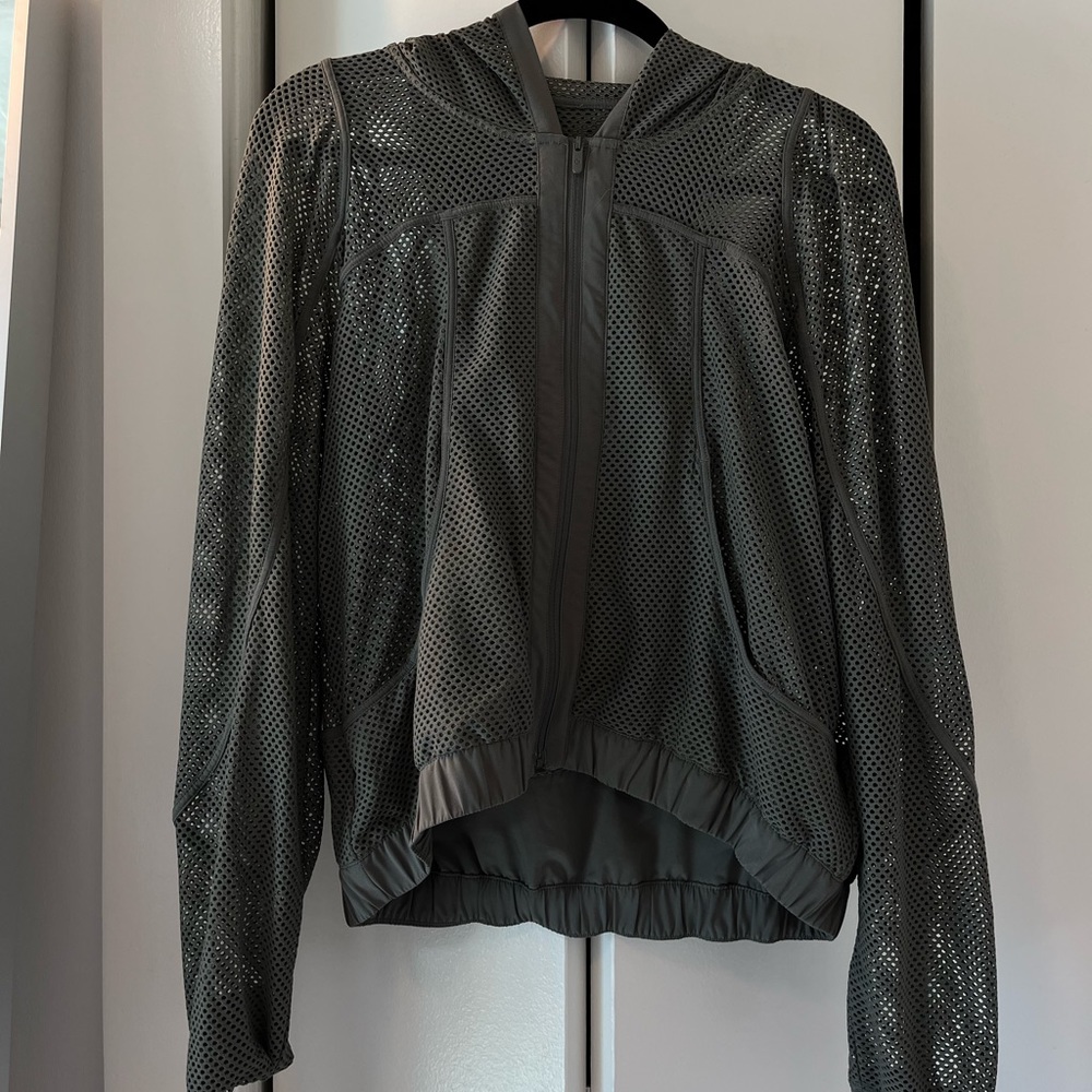 Lululemon mesh zip-up